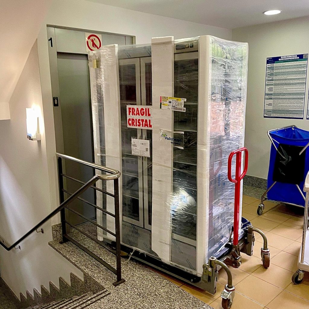 transporte de objetos pesados